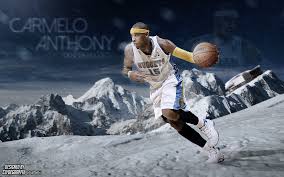 Hd wallpapers and background images. Carmelo Anthony Nuggets Wallpaper By Clydegraffix On Deviantart