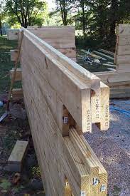 Modern Diy Log Type Structure Build With 2x Lumber Log Cabin Designs Cabin Design Modern Log Cabins