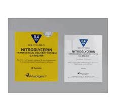 Image result for Nitroglycerin Patch