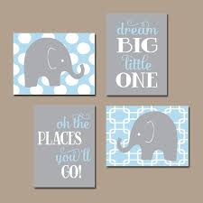 Baby Boy Nursery Wall Art Canvas Or Prints Elephant Wall Art Baby Blue Boy Elephant Nursery Boy Bedroom Elephant Nursery Boy Nursery Wall Art Boy Baby Wall Art