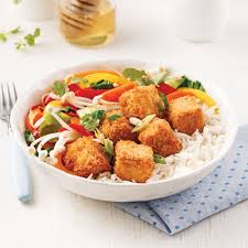 Tofu Croustillant Miel Et Ail Je Cuisine Recipe Vegetarian Dishes Vegetarian Recipes Clean Recipes