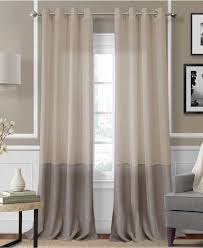 Melody Sheer Colorblocked 52 X 84 Panel Home Curtains Remodel Bedroom Panel Curtains