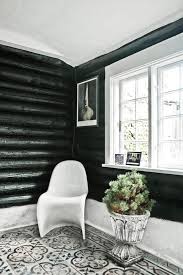 Copenhague Chalet Danois Architecte Interieur Tapis Dans Le Salon Cabane En Rondins