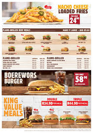 Today, there are a whopping 281 franchises spread out across the country. Burger King Menu Prices Specials