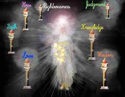 The Seven Spirits Of God Jesus Christ Illustration The Revelation Of Jesus Christ Prophetic Art