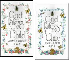 Maybe you would like to learn more about one of these? God Bless This Child Cross Stitch Pattern