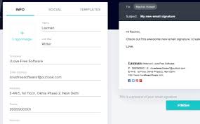 Choose from multiple modern and in our email signature creator you can choose from multiple design template options tested on all major email clients including outlook & mobile devices. 4 Free Online Outlook Signature Maker Websites