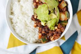 Assiette Tex Mex Express Aux Haricots Azuki Vegan Sans Gluten Sweet Sour Healthy Happy Living Haricot Azuki Haricot Plat Vegan