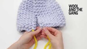 Just make sure you knit your gauge swatch in the pattern you want to use, that you cast on the proper number of stitches to make the pattern work and that you understand that many stitch patterns take more yarn to work than plain old garter stitch. Invisible Vertical Seam In Garter Stitch Knitting Wool And The Gang