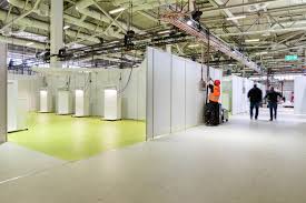 Berlin is not yet taking back cautious opening steps of the past weeks despite strongly rising corona infection figures. Gallery Of Corona Treatment Centre Berlin Heinle Wischer Und Partner 7