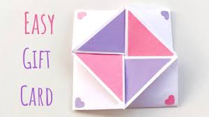 You can decorate the paper bag and then tie it with a simple string or twine. Diy Surprise Gift Card For Any Occasion Easy Cards To Surprise Fun Paper Craft Ideas To Make Youtube