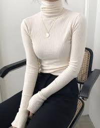 Simple White Turtleneck Outfits White Turtleneck Outfit Turtleneck Outfit Fashion