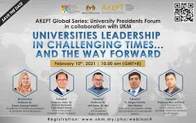 Akept was formed in january 2008. Ukm Information Sharing Akept Global Series In Collaboration With Ukm Webinar 4 Universities Leadership In Challenging Times And The Way Forward 10 Feb 2021 Uaited