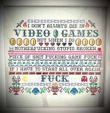 Check spelling or type a new query. Fo Finished And Framed Sweary Cross Stitch Pattern Designer Is Screaming Heart Designs And I Got The Pattern From Their Instagram Page They Ask For A Donation To Either Blm Uk Or Naacp In Exchange For The Pattern Crossstitch Sweary Gaming