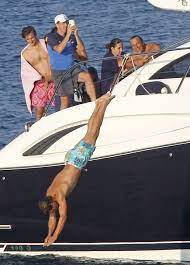 A rare miss of roger federer | roger federer #rogerfederer. When He Dove Into The Water With Flawless Form Rafael Nadal Shirtless Celebrities Nadal Tennis