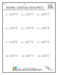 5th Grade Math Worksheets Division 3 Digits By 2 Digits 1 Gif 780 1 009 Pixels