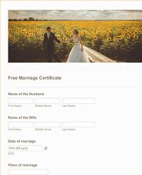 A marriage licence can be used anywhere in ontario, and must be used within 90 days from the date it was issued. Free Marriage Certificate Form Template Jotform