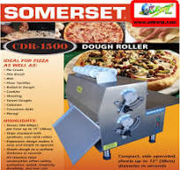 New Somerset 2 Stage Front Operated Dough Sheeter CDR-1550 15 Inch