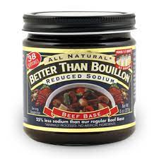 In a small bowl, add beef base and ¼ cup warm water, whisk until base dissolves; Roasted Beef Base Reduced Sodium Better Than Bouillon