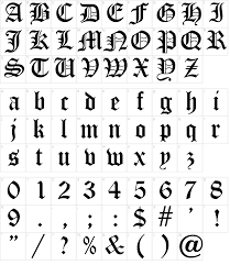 Buy old english font from monotype on fonts.com. Old English Five Font Download Old English Font Tattoo Old English Letters Tattoo Writing Fonts