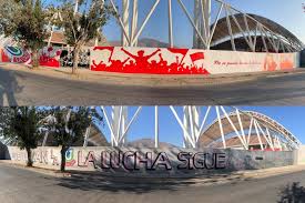 La siguiente semana la serie se define en chile. En Estadio Municipal Seco Sanchez Pinta Mural Reviviendo La Historica Insignia De Union La Calera G5noticias