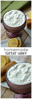 Homemade Tartar Sauce Recipe Homemade Tartar Sauce Tartar Sauce Food