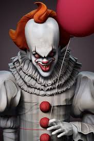 After Watching The Movie It I Had To Sculpt A 3d Model Of Pennywise The Dancing Clown Pennywise The Dancing Clown Pennywise 3d Characters