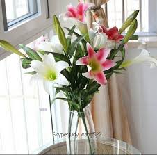 Shop with us for designer quality artificial flowers, flower arrangements, wedding flowers, and artificial plants and trees.we offer a full range of faux floral products for wedding planners, interior designers and boutiques. 2014 Sj Afo49 Wholesale Artificial Lily Flower Pu Lilium Flower In Festival Party Decoration Fake Plastic Silk Lily Flowers Buy Artificial Lily Flower Cheap Artificial Lily Flowers Decorative Silk Lily Flowers Product On