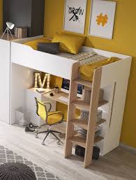 Auch wenn dieser kinder hochbett mit schreibtisch vielleicht im preisbereich der premium produkte liegt, spiegelt sich dieser preis ohne zweifel in den testkriterien langlebigkeit und qualität wider. Hochbett Etagenbett Kleiderschrank Schreibtisch Weiss Bernstein Eiche Neu Betten Kinder Jugendzimmer Fu4life De
