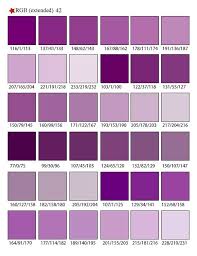 Purple color name blends analogous triadic shades complimentary monochromatic compound. 15 Rgb Color Library Ideas Color Color Swatches Color Palette