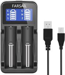 We offers 3.7 lithium battery products. Amazon Com 18650 Charger Farsail Lcd Universal 3 7v Lithium Ion 18650 Batteries Charger For 18650 18350 18500 Rcr123a 18490 17670 17500 Nimh Nicd Aa Aaa Rechargeable Batteries Electronics