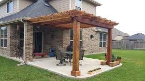 Shop patio covers and a variety of outdoors products online at lowes.com. Patio Cover Before And After Traditional Patio Houston By Affordable Shade Patio Covers Houzz