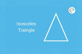 Two sides are equal, and two angles are equal in measurement. Isosceles Triangle Definition Properties Facts