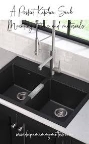 A Perfect Kitchen Sink Mounting Options And Materials In 2020 Sink Farmhouse Sink Kitchen Apron Sink Kitchen