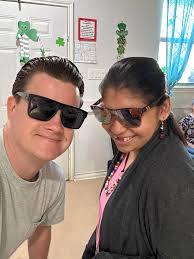 Our adult residents are spending the day enjoying fun activities and this  beautiful weather. Our sweet Karla was ready to go this morning.