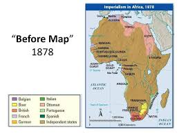 As the map shows, england came to be a dominant power in southern africa, with only two portuguese and french colonies in the region. Scramble For Africa Map Ppt Download