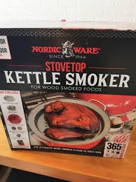 Check spelling or type a new query. Nordic Ware Stovetop Kettle Smoker Furniture Home Living Kitchenware Tableware Other Kitchenware Tableware On Carousell