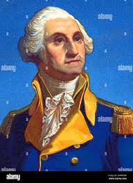 Vintage portrait of General George Washington (1732