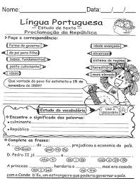 Sugestão de jogral ou teatro para a proclamação da república Atividades E Desenhos 15 De Novembro Proclamacao Da Republica Atividades Exercicios Desenhos Colorir Pintar Imprimir Vi