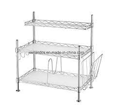 Fast assembly means easy to put together and shelves are removable for convenience 7. China 2018 New Design Small 3 Shelves Diy Chrome Metal Kitchen Wire Rack China Small Kitchen Rack And Kitchen Wire Rack Price