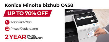 The konica minolta can help give shape to your ideas and partner with you to achieve your corporate objectives. Konica Minolta Bizhub C458 Price High Quality Office Copier