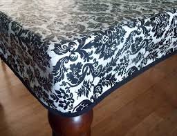 Running With Scissors Fitted Simple Tablecloth Fitted Tablecloths Table Cloth Vinyl Tablecloth