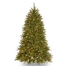 National Tree Company Powerconnect Dunhill Fir Christmas Tree With Dual Color Led Lights Led Color Fir Christmas Tree Led Lights