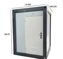 Portable Restroom with Shower 6.6x6.1ft Unit