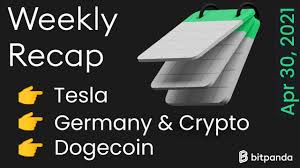 Legalised mining, and made trading legal and tax free; Tesla Hodling Bitcoin Green Lights For Crypto In Germany Dogecoin Exposure In Us Weekly Recap Youtube