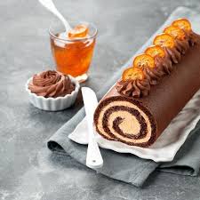 Buche Cacao Clementine Recette Gateau Roule Recette Creme Au Beurre Chocolat Creme Au Beurre