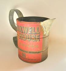 Vintage Watering Can Upcycled Maxwell House Coffee By Cumulations 32 00 Maxwell House Coffee Maxwell House Coffee Logo