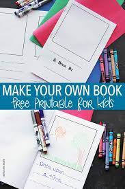 Make your book in minutes · preview a book for free Make Your Own Book For Kids Free Printable Kids Book Club Kids Story Books Kids Writing