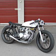 1976 Honda Cb550 Cafe Racer By Ironwood Custom Motorcycles Caferacer Bratstyle Cb Cafe Racer Cb550 Cafe Racer Cafe Racer