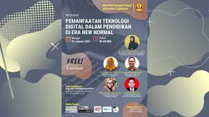 Lantas bagaimanakah etika dalam penggunaan teknologi informasi dalam dunia pendidikan? Webinar Nasional Pemanfaatan Teknologi Digital Dalam Pendidikan Di Era New Normal Youtube